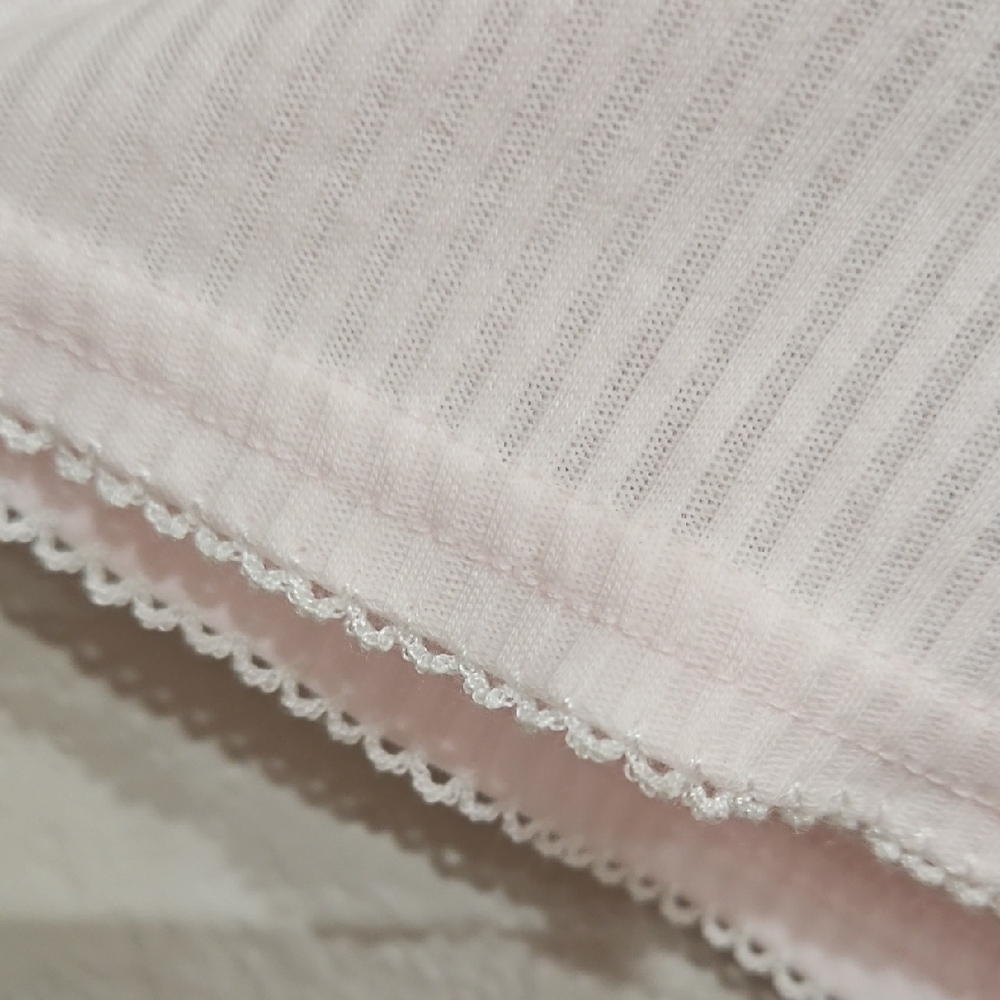 Miss Elaine | NWT Women's Light Pink Short Sleeve Embroidered Lace Nightgown 3X - Picture 5 of 12